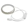 USB 5V LED -remsa 5050 TV -bakgrundsbelysning 60LEDSM varm vit vit USB -kabel med switch strip set5933495