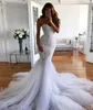 sweetheart trumpet gown.