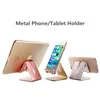 Metalen telefoonhouder voor iPhone 13 12 11 Pro Max S21 S20 S10 Tablet Desk Stand Ondersteuning