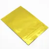 100 Stück/Lot 10 x 15 cm Aluminiumfolie mit Reißverschluss, selbstdichtender Beutel, Mylar-Folie, Lebensmittelverpackung, Aufbewahrungsbeutel