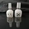 Dice bubble glazen bongs accessoires, Glazen Pijpen kleurrijke mini multi-kleuren Hand Pijpen Beste Lepel glas