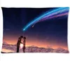 Decorative Kiminonawa Pillowcase YOUR NAME Tachibana Taki Printed Design Miyamizu Mitsuha Custom Rectangle Body Pillow Case5841927