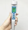 Freeshipping Portable Digital Water PH Meter Filter Measuring Water Quality Purity Automatic calibration Tester EC Meter