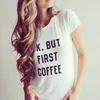 Seksi Kadınlar Punk Kız T-shirt Kısa Kollu Gevşek Yelek Yaz Beyaz