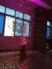 2 stks / partij 12 * 3W RGB LED Confetti Machine Kleurrijke Document Confetti Cannon Machine voor Bruiloft Party Stage