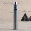 MOQ 5st 100% Kvalitet EVOD batterier Vaporizer Pen USB Laddare 510 tråd batteri 650 900 1100mAh vape pennor för EGO CE4 MT3 ecig