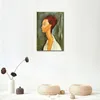 Presente de arte pinturas a óleo Amedeo Modigliani reprodução em tela Lunia Czechovska retrato pintado à mão arte abstrata imagem de alta qualidade