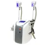 مقابض مزدوجة تحلل cryolipolysis cavitation متعددة القطب RF cryo cryo شكل تبريد آلة التخسيس الجسم