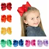 Dziewczyny Szpilki Włosów Nowe Duże Butterfly Dzieci Barrettes Klipy Łuk Kids Włosy Akcesoria Dla Dzieci Kasztel Candy Color Toddler Barrettes