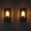 Hall Nice Industrial Wall Lamp Light Glass Diy Lighting Home Cafe Art Lâmpadas de parede internas