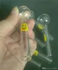 Brûleur À Huile En Verre Bubbler Pipe Pas Cher Sourire Cire Épaisse Pipe À Eau En Verre Brûleur À Huile Bong Pipes Fumer Main Tuyau