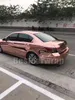 Premium Roségold -Chrom -Auto -Wrap -Vinyl mit Luftblasenfreie flexible Spiegelchrom für die Größe des Autos: 1,52 x 20 m/Roll 5x66ft