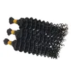 Bulks Braiding Hair Bulks Deep Wave Mongolian Hair Extensions in Bulk for Braiding 10A Human Hair FDSHINE