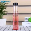 400ml color gradient creative design glass kettle thin lemon juice travel water bottle cycling camping wate