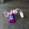 Colorato Vite Banger Chiodo Femmina Maschio 14 18 mm Chiodo in vetro Bong Chiodo Vendita al dettaglio Fumatori Bubbler Accessori Immagine reale al 100% Spedizione gratuita