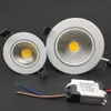 新品良い Led ダウンライトライト COB 天井スポットライト 3 ワット 5 ワット 7 ワット 12 ワット 85-265V 天井埋め込み型ライト屋内照明