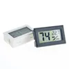 2020 Nowy czarny / biały fy-11 mini cyfrowy środowisko LCD Termometr Higrometr Wilgotność Miernik temperatury w pokoju Lodówka