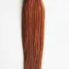 Capelli vergini peruviani capelli lisci capelli umani estensioni 100g capelli umani 1PCS # 30 Auburn Brown 613 Blonde