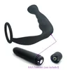 AA Designer Seksspeeltjes Unisex Mannen Sexy speelgoed Siliconen Mannelijke Prostaat Massager Cockring Anale Vibrator Butt Plug voor Mannen volwassen Erotisch Anale Seksspeeltjes