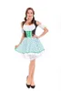 Vestito da cosplay per ragazza da birra da donna Costume da cameriera da cameriera tedesca Oktoberfest Vestito da cameriera da donna sexy bavarese classico