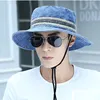 Lato Jesień Outdoor Men Fisherman Kapelusze Męski Bawełniany Wiadro Kapelusz Trend Sunhat Szeroki Brzeg Alpejski Czapka Bonnie Hats GH-182