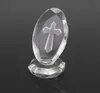 50PCS Choice Collection Crystal Cross Favors Födelsedagsminne Religiös Fest Giveaways Bröllopspresent