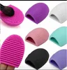 Ny varm pensel ägg rengöring smink Tvättborste äggbrush Cleaner silikon svamp rena verktyg DHL Gratis frakt + Present