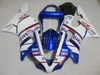 Pièces de carrosserie pièces de rechange Kit de carénage pour Yamaha YZFR1 2000 2001 Kit carénage blanc bleu YZF R1 00 01 IT10