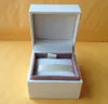 Charme box super kwaliteit fluwelen Europese stijl sieraden giftbox display cases wit en roze kleur wit 8pcs / lot groothandel