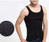 Mannen afslanken body shaper buik vettig ondergoed vest shirt korset compressie bodybuilding ondergoed1200N