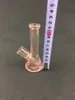 Nargile cam malzeme mini teçhizat Bongs 14mm Sigara Cam Borular Renkli