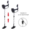 Freeshipping Portable Light Weight Underground Metal Detector Längd Justerbar Gold Treasure Metal Finder Hunter under grunt vatten