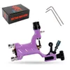 Sales! Dragonfly Rotary Tattoo Machine Gun Purple Color For Tattoo Needle Ink Cups Tips Grips Kit