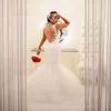 Custom White Wedding Dresses 2017 Sexy Lace Applique Sweetheart Neck Elegant Illusion Mermaid Trumpet Tulle Country Bridal Gowns Court Train