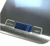 Küchenwaagen Hochwertige digitale Lebensmittel Ernährungsbilanz Gewicht digitale Skala mit Edelstahlplattform 5000g / 1g Schneller Versand in