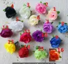 Artificial Flowers Heads Pink Artificial Rose Bud Artificial Flowers For Wedding Decorations Christmas Party Silk Flowers