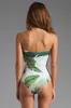 2017 Costume da bagno intero sexy Strappy Biquini Costumi da bagno a vita alta Donna Cut Out Body Body Scollo a V Costumi da bagno Monokini Trikini