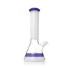 Beaker Bottom Bongs Vidro Bongo 12.5 polegadas Tubos de Água Rig Rig 17mm Feminino Bongo Pipe Bubbler Straight