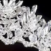 Fée scintillant cristal clair couronne de mariée diadème mariage bal fête bandeau guirlande chapeaux événement strass accessoire de cheveux 1489716