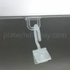 Plastic Hanging Hanger Buckle Hooks Special For Clear PVC Protected Cover Film In Supermarket Stores Promotion 100pcs