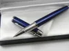 2pc office IM Series Blue With Silver Arrow Clip gift metal Roller ball Pen