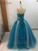 Nouvelle robe de bal en Organza 2021 robes de Quinceanera avec perles chérie à lacets longueur de plancher douce 16 robe pour 15 ans