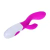 Peni vibrante in silicone a 10 velocità con potenti giocattoli sessuali vibranti clitoride per donne Dual Motors Massager2914337