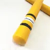 Vente chaude Brand New Bruce Lee jaune en bois Nunchakus d'arts martiaux Kungfu chinois joué dans des nunchunks de corde de film pour débutant avec sac