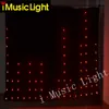 P18 3Mx4M LED Tissu Vidéo DJ Vision Rideau DMX LED Vision Rideau Affichage Flexible LED Vidéo Rideau LED DJ Scène Backdrops180e