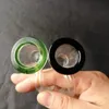 Glass J -krokadapter - 14 mm 18mm kvinnlig kreativ stil j krokar glasadapter passar vattenrör