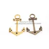 Partihandel-Vintage Metal Zink Alloy Nautical Anchor Charms Fit Smycken Hängsmycke Charms Makings grossist 30st 20 * 32mm 7635