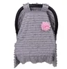 baby car seat cover nursing cover canopy stripe baby canopy shopping cart cover stroller accessories Sleep Buggy Covers KKA2412