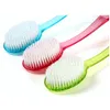 Bath Brushes Sponges Scrubbers WholeBath Brush Scrub Skin Massage Health Care Shower Reach Feet Rubbing Exfoliation Brushe8766677