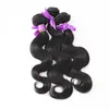 Extensions de cheveux Bundles Naturel Noir 3pcs vague de corps malaisienne vierge de cheveux